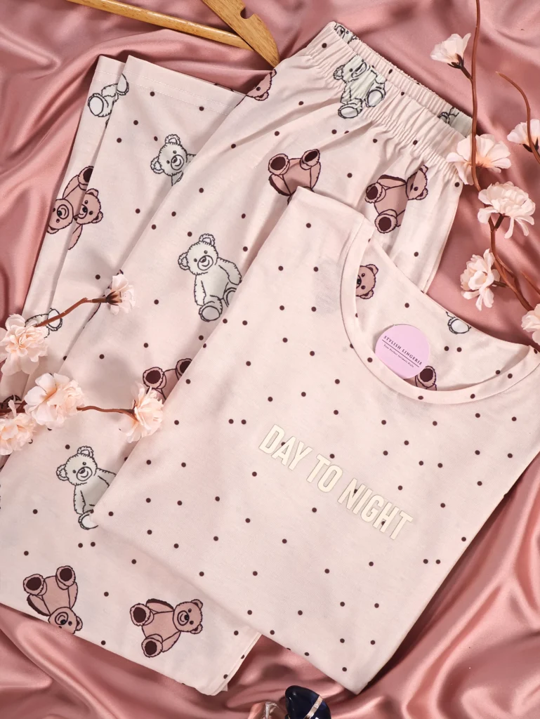 Pyjama Jour et Nuit Ourson demi manche