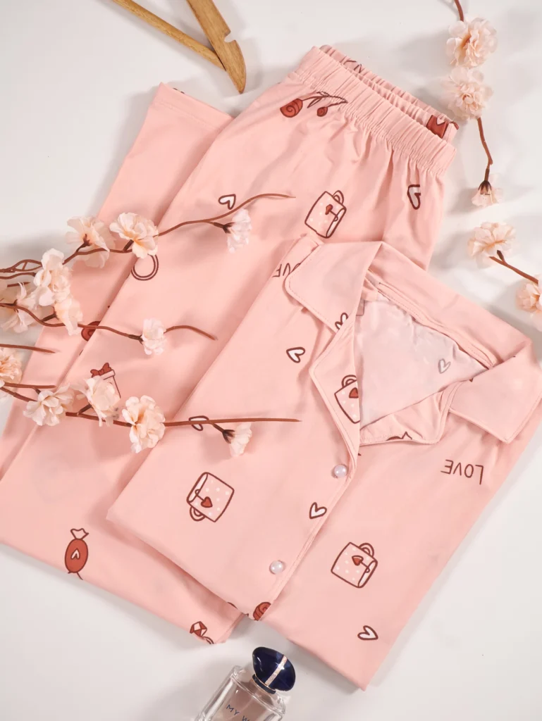 Pyjama Doux Courrier 100% coton demi manche