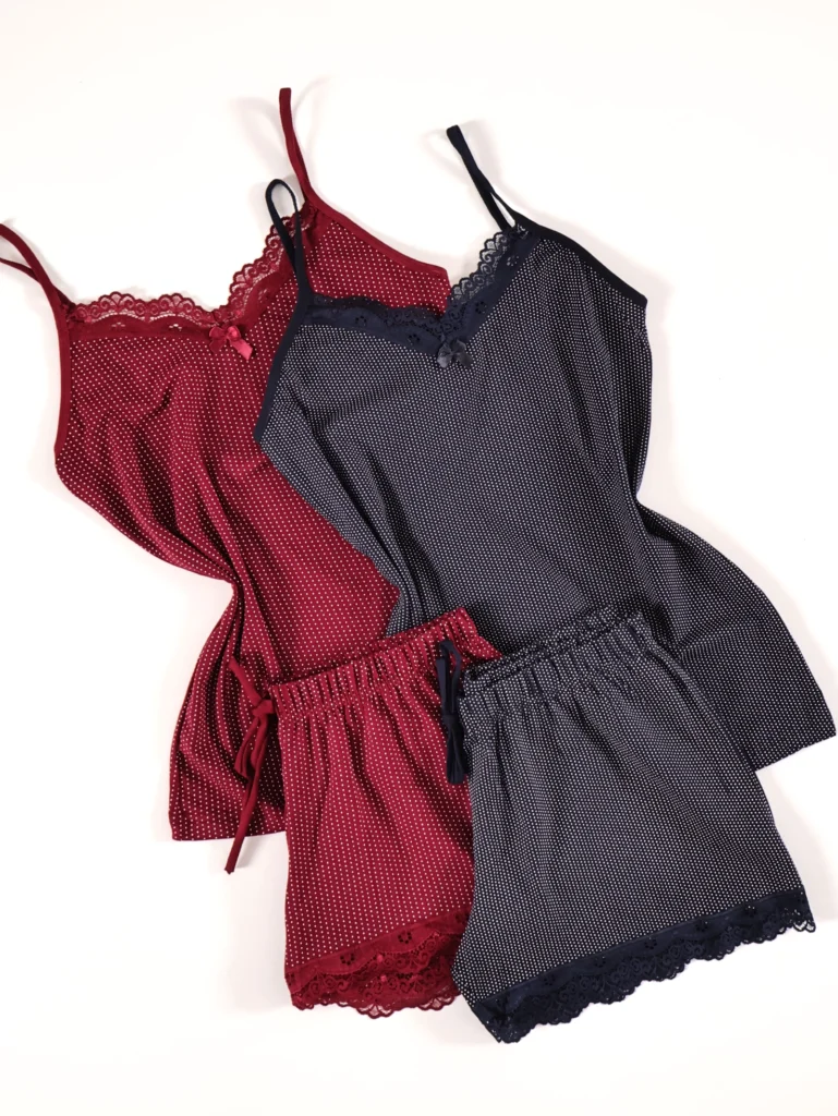 Pack deux pyjamas 100% coton S/M