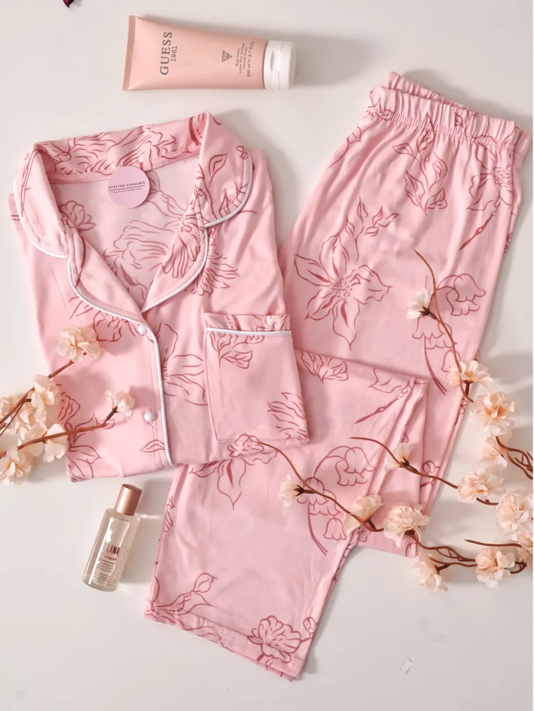 Pyjama Floréa manche longue