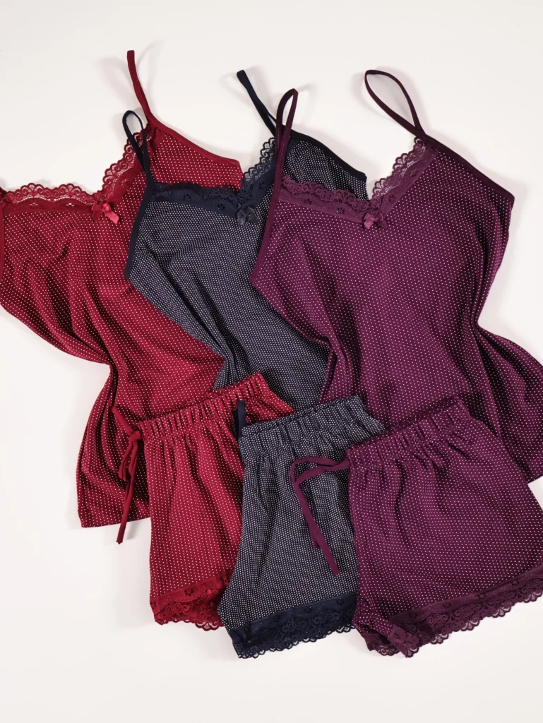 Pack 3 pyjamas 100% Coton S/M