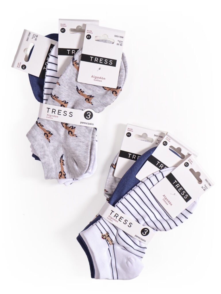 Pack 3 Chaussettes 100% Coton Premium