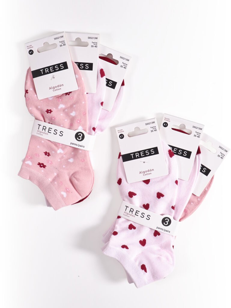 Pack 3 Chaussettes 100% Coton Premium