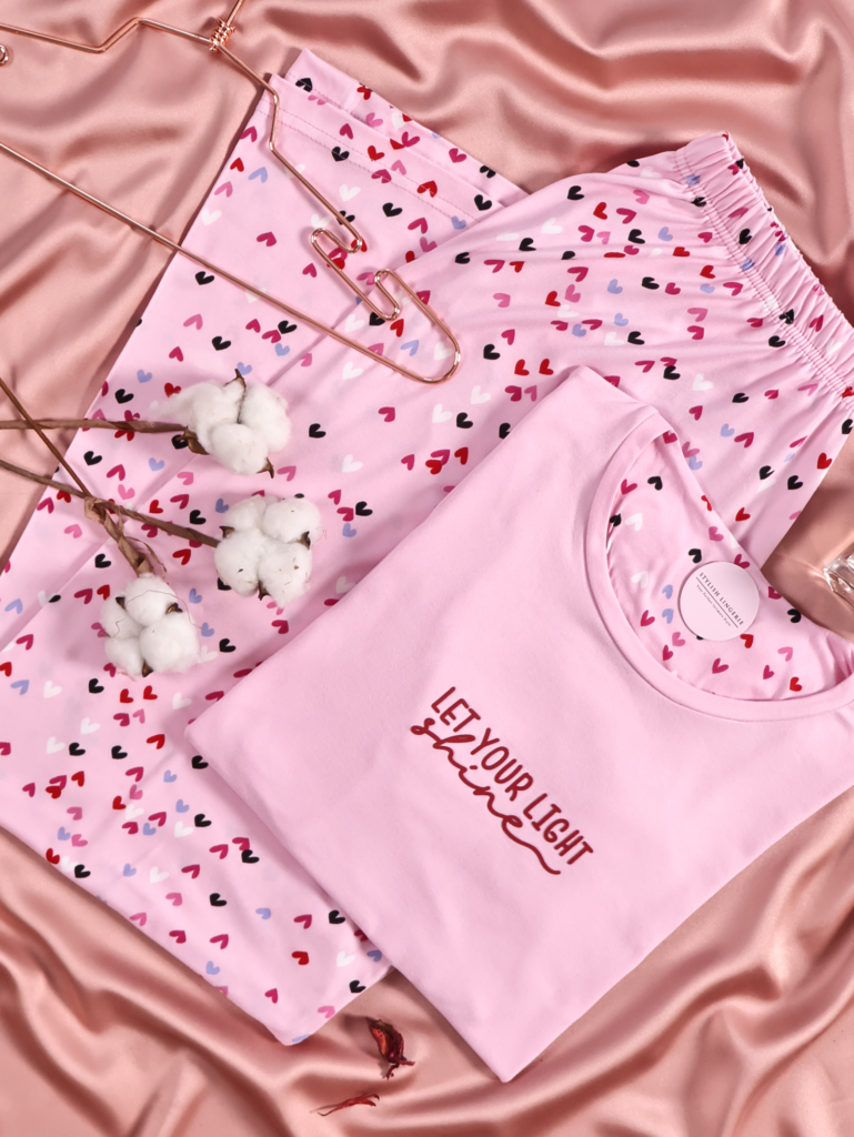 Pyjama Heart Light Manche Longue