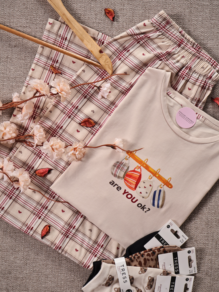 Pyjama Mug Manche Longue 100% Coton Premium Grand Taille